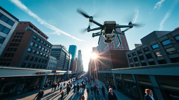 Drones de livraison en centres-villes : la nouvelle ère logistique