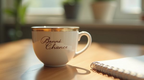 Mug "bonne chance" : un cadeau pour de meilleurs souvenirs au bureau